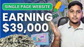 These Single Page Website Earning $39,000 Dollar in 2025