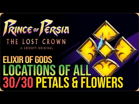 All Soma Tree Petals & Flowers Prince of Persia The Lost Crown