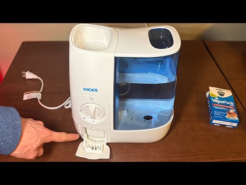 How To Set Up Vicks Warm Mist Humidifier For Beginners - Full Tutorial!