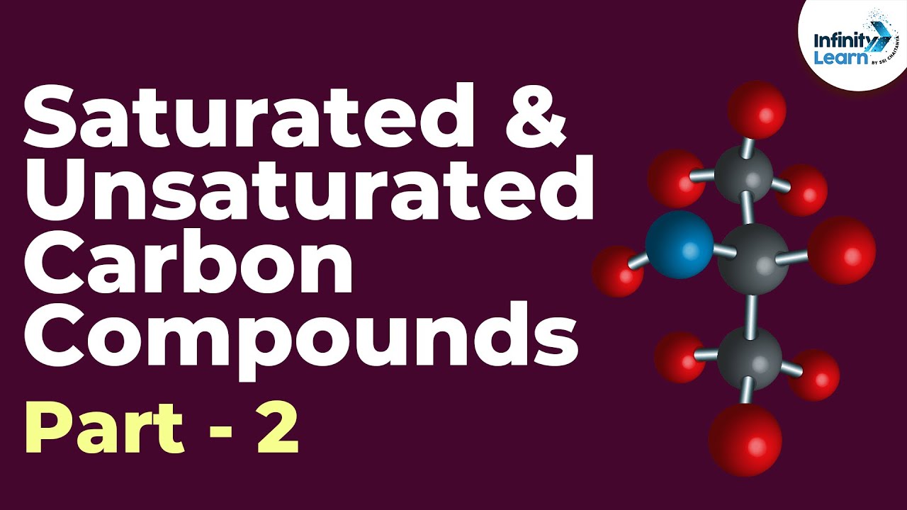 Saturated and Unsaturated Carbon compounds - Part 2 | Don't Memorise
