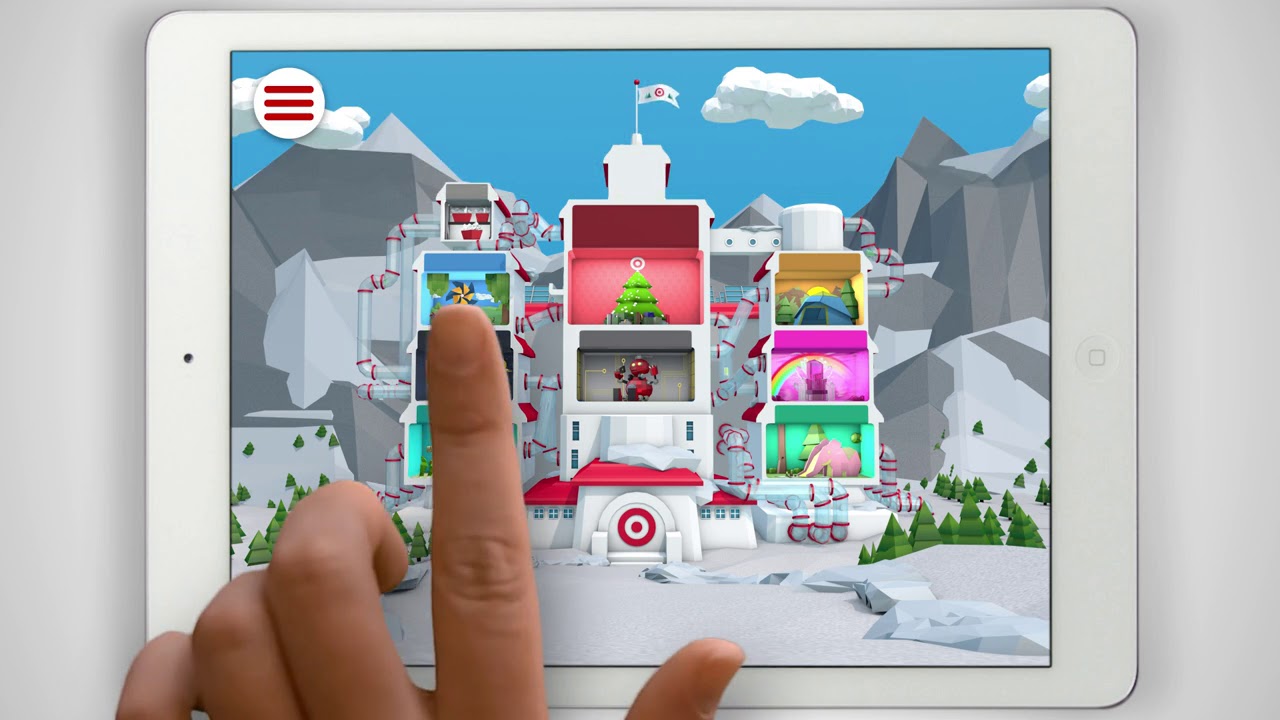 Target Wishlist App (Interactive 3D graphics)