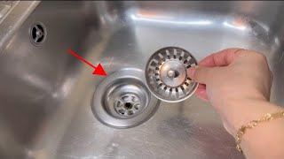 An awesome feature I didn't even know I had! The sink no longer clogs