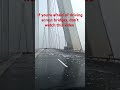 Falling icicles on bridges not a good combination #shorts #trucker #crazy #remix #roadlife #scary