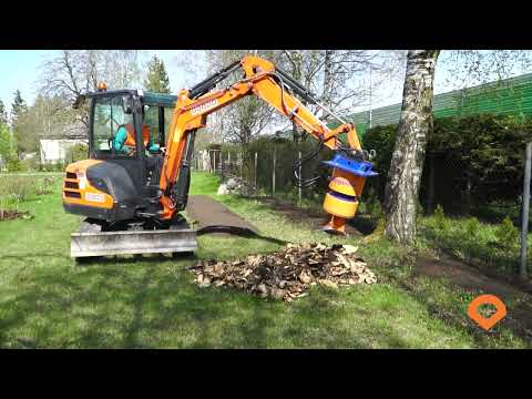 Измельчитель пней Dipperfox Stump Crusher 400