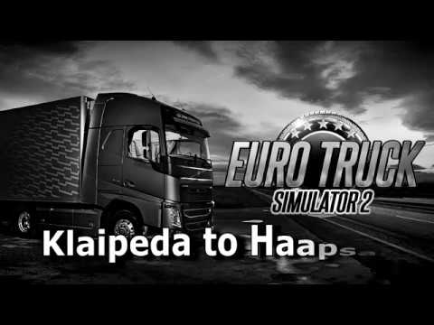 Euro Truck Simulator 2 - Klaipeda (Lithuania) to Haapsalu (Estonia). promods map