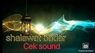 Download lagu Cek sound dangdut islami | shalawat badar | No copyright mp3