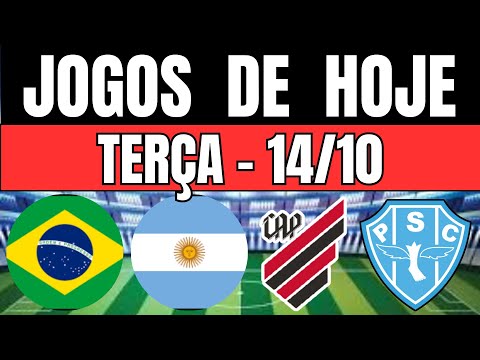 TODAY'S GAMES | BRASILEIRÃO 2025 | TUESDAY 10/14/2025 | TODAY'S GAMES