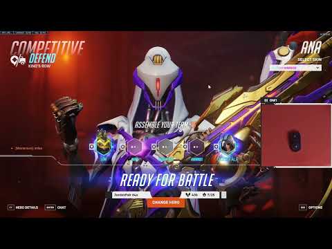 17K HEALS! Ana in Overwatch 2! GALE INSANE TOP 500 ANA Season 6 Gameplay