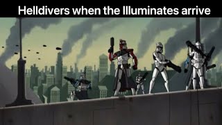 The Helldivers 2 Community when the Illuminates return