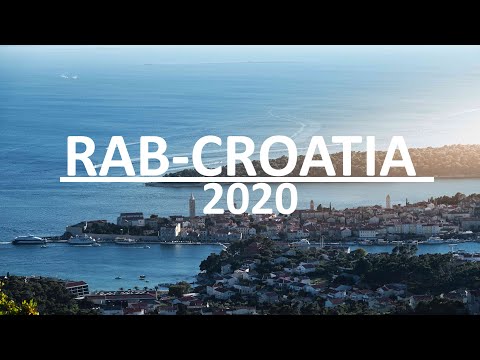 Rab Croatia Cinematic 4K summer 2020