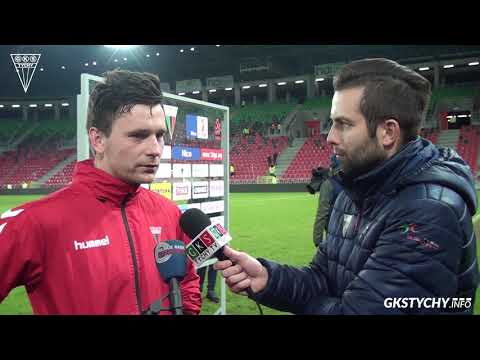 15. kolejka Nice 1 Liga: Łukasz Grzeszczyk po meczu GKS Tychy - GKS Katowice 1:0