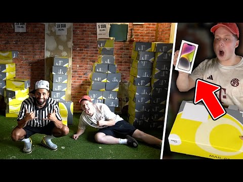 Jordan & Semih 10,000€ Audience Unboxing (iPhone)