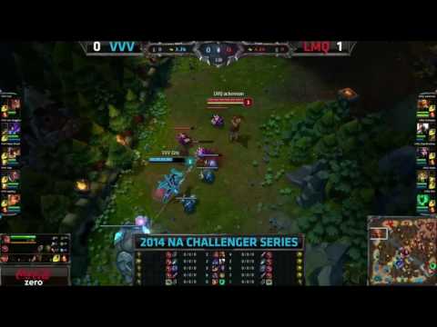♠ SEASON 4 ♠ || LMQ vs VVV Gaming  Game 2 SemiFinals NA Challenger Series #2 LMQ vs VVV G2