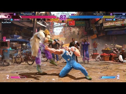 Street Fighter 6 Platinum Guile (ManMan) vs Gold Ken (B_BLazIN)