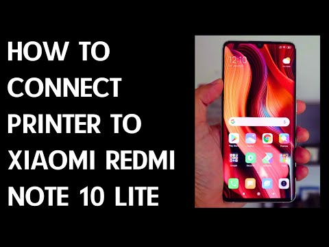 How to Connect Printer to XIAOMI Redmi Note 10 Lite