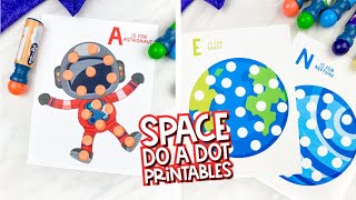Space Do A Dot Printables
