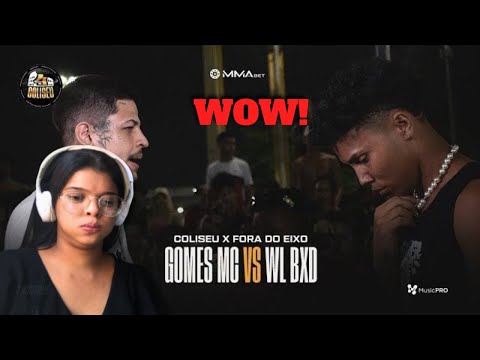 (PEGOU FOGO 🔥🔥 ) GOMES MC (DF) X WL BXD - BATALHA DO COLISEU -COLISEU X OS FORA DO EIXO