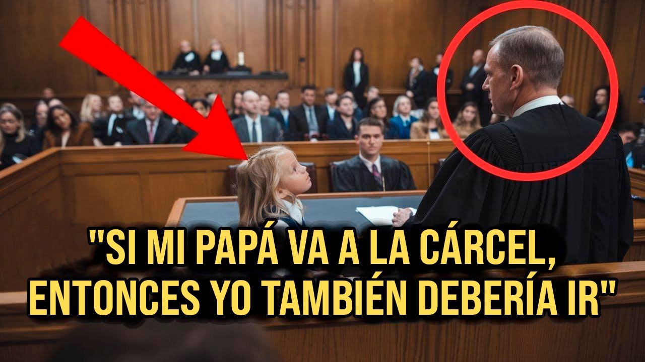 Niña de 8 Años DEFIENDE a su Padre en el Tribunal - ¡Lo que Dijo IMPACTÓ a Todos!