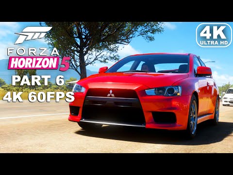 FORZA HORIZON 5 Gameplay Walkthrough Part 6 - Forza Horizon 5 ULTRA HD 4K 60FPS - No Commentary