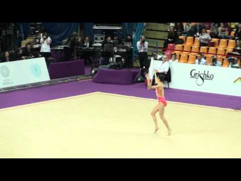 Anna Sebkova, Czeh, hoop. Grand Prix Moscow 19.02.2016