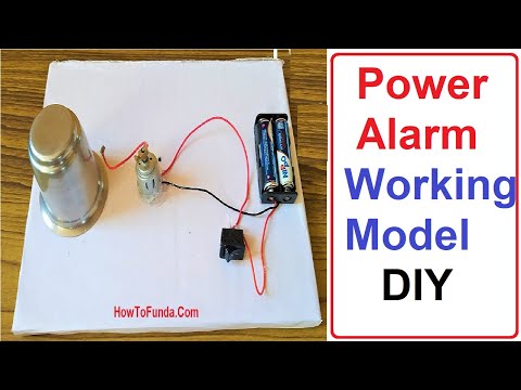 fire alarm working model best smart science project for exhibition diy innovation howtofunda