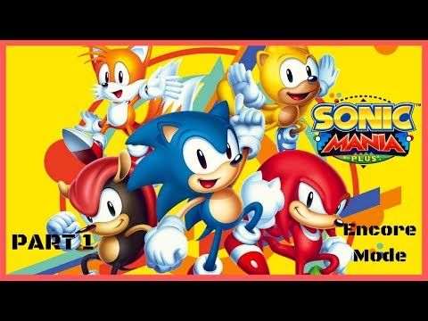 Sonic Mania Plus Encore mode part 1