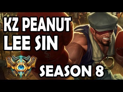 KZ Peanut Lee Sin vs Khazix Jungle - Ranked Challenger Korea