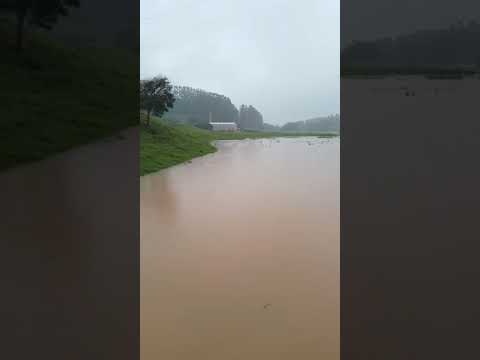 uma grande emchente ( Palhinha  ) Alvorada Carangola MG