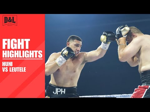 It's a Heavyweight WAR! | Justis Huni vs. Kiki Leutele | FIGHT HIGHLIGHTS