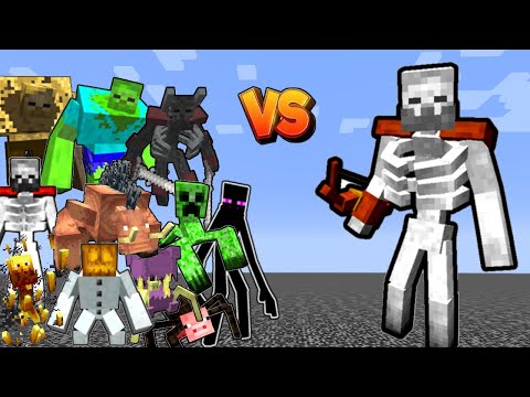 Mutant Skeleton Vs. Mutant Monsters