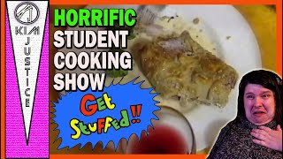 GET STUFFED! - British Students Make DISGUSTING Food on Cooking Show | Kim Justice