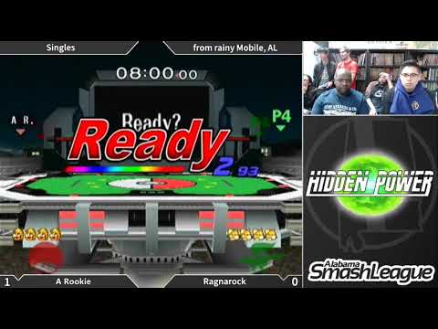 Hidden Power (March 2018): Melee Singles LR6 - A Rookie (Mario) vs. Ragnarock (Fox)