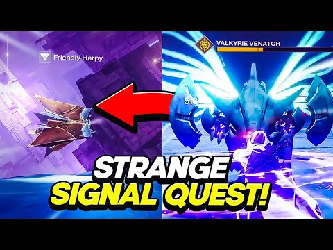 STRANGE SIGNAL SECRET QUEST! WHAT TO DO | DESTINY 2 BEYOND LIGHT