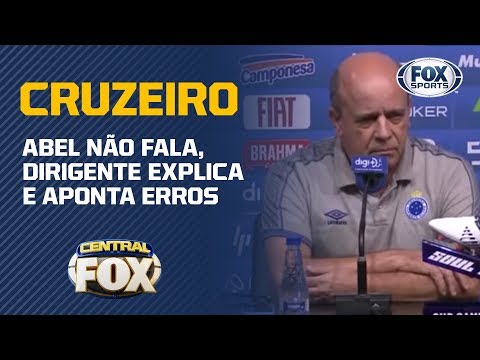 CRUZEIRO: ABEL NÃO FALA, DIRIGENTE EXPLICA E APONTA ERROS