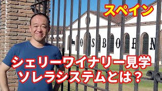 スペイン　シェリーワイナリーを見学　ソレラシステムとは