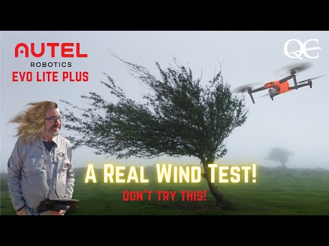 Autel Evo Lite Plus - Wind Stability Test - W/ Flight Footage