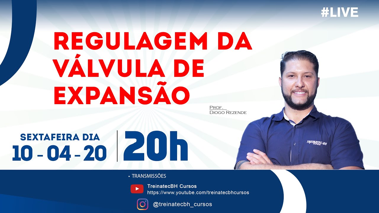 🔴 Regulagem Da Válvula De Expansão Termostática.