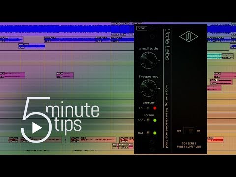 5-Min UAD Tips: Little Labs Voice Of God Bass Resonance Plug-In Tutorial