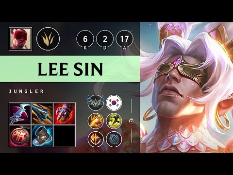 Lee Sin Jungle vs Viego - KR Challenger Patch 25.21