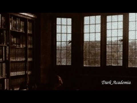 Studying with poet's long gone - Dark Academia Classical Music for Studying + Rain Sounds