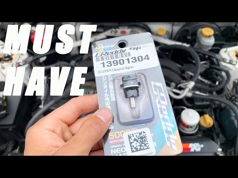 Magnetic Oil Drain Plug by Greddy
