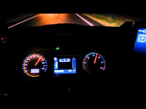 Mercedes Benz Citaro full throttle acceleration with kickdown