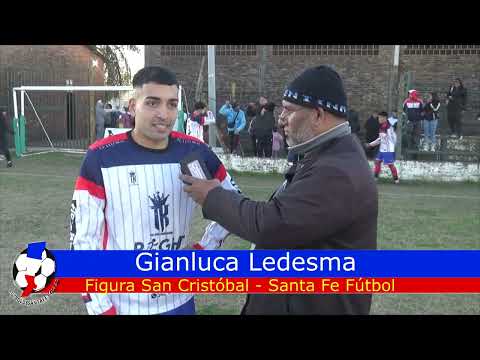 Gianluca Ledesma, la figura Premios Santa Fe de San Cristóbal -  Santa Fe Fútbol
