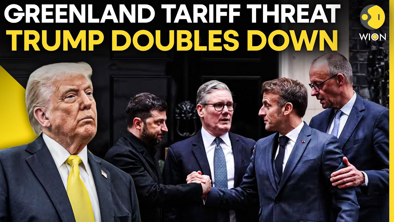 Trump vs EU: Trump Vows to Carry Out Greenland Tariffs as Europe Pushes Back | WION Originals