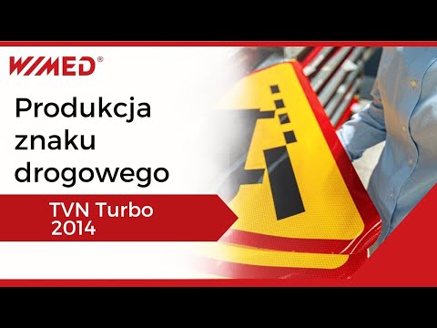 Produkcja znaku drogowego, film nakręcony przez ekipę TVN Turbo (2014) | WIMED