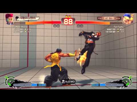 SSF4 AE 2012 Ranked TONPY360 (Viper) vs FenTamu (Yun)