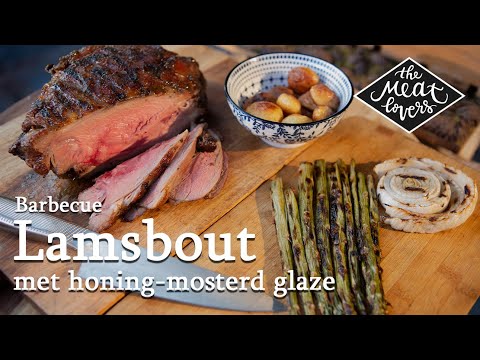 , title : 'Lamsbout op de BBQ met Honing-Mosterd glaze | Marcel Maassen | The Meatlovers'