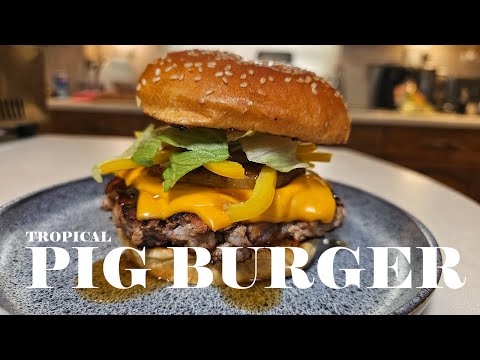 Recette Burger au porc mariné à l’ananas