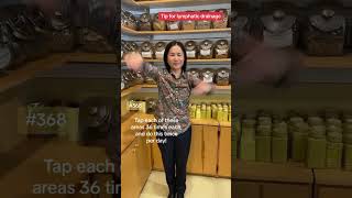 Here is a tip for #lymphaticdrainage based on #traditionalchinesemedicine by #kathyhealthtips
