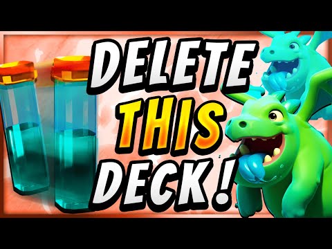 WIN USING 7% OF YOUR BRAIN with LAVA CLONE! — Clash Royale